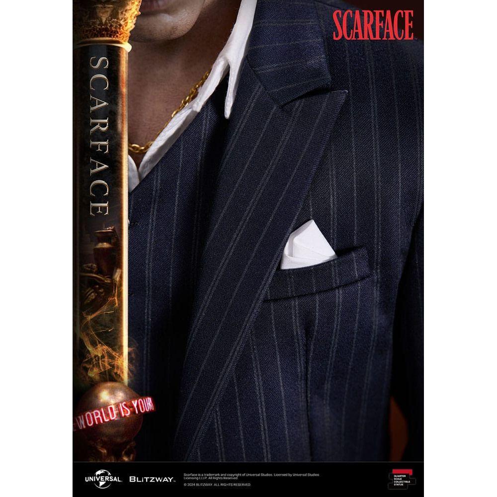 Scarface Superb Scale Statue 1/4 Tony Montana 53 cm - The Happy Toy Store