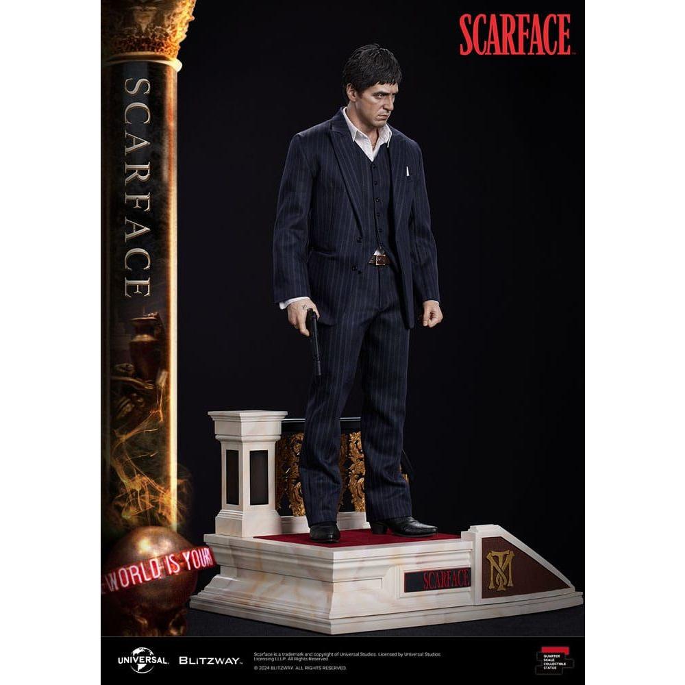 Scarface Superb Scale Statue 1/4 Tony Montana 53 cm - The Happy Toy Store