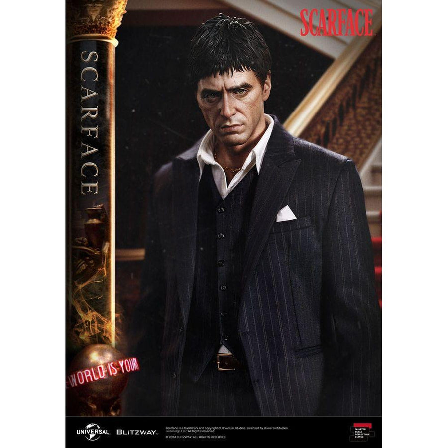 Scarface Superb Scale Statue 1/4 Tony Montana 53 cm - The Happy Toy Store