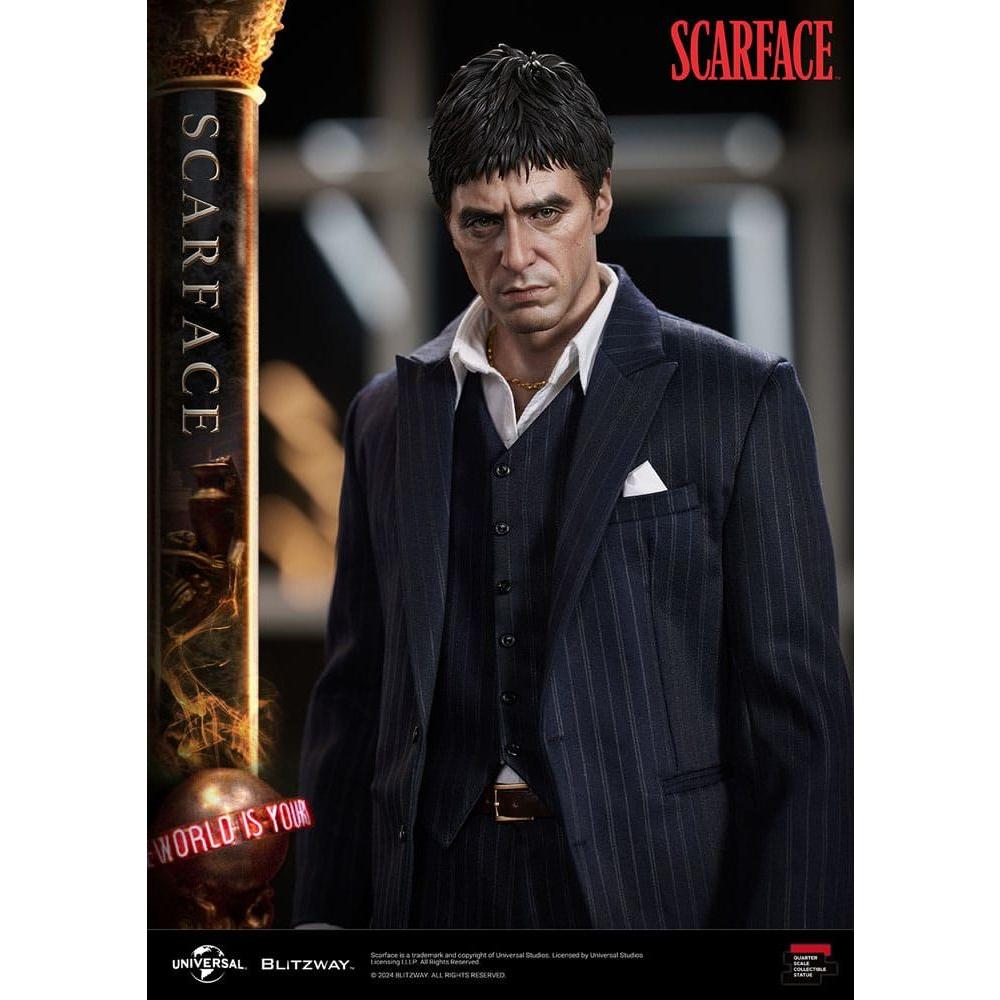 Scarface Superb Scale Statue 1/4 Tony Montana 53 cm - The Happy Toy Store