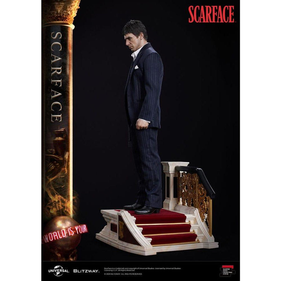 Scarface Superb Scale Statue 1/4 Tony Montana 53 cm - The Happy Toy Store