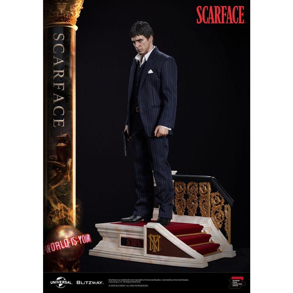 Scarface Superb Scale Statue 1/4 Tony Montana 53 cm - The Happy Toy Store