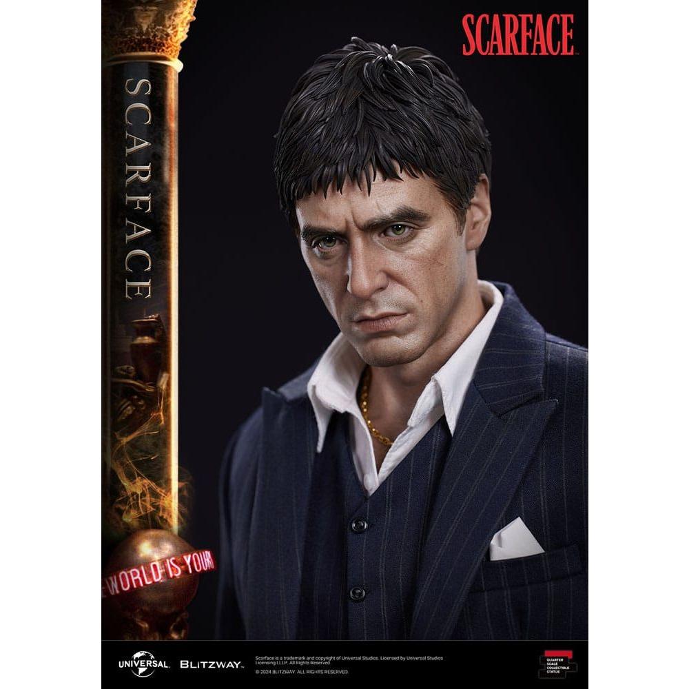 Scarface Superb Scale Statue 1/4 Tony Montana 53 cm - The Happy Toy Store