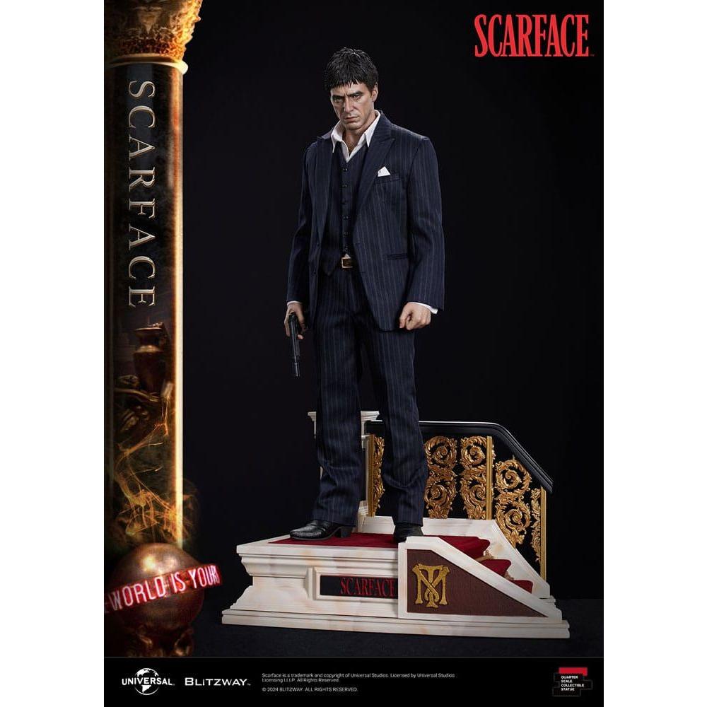 Scarface Superb Scale Statue 1/4 Tony Montana 53 cm - The Happy Toy Store