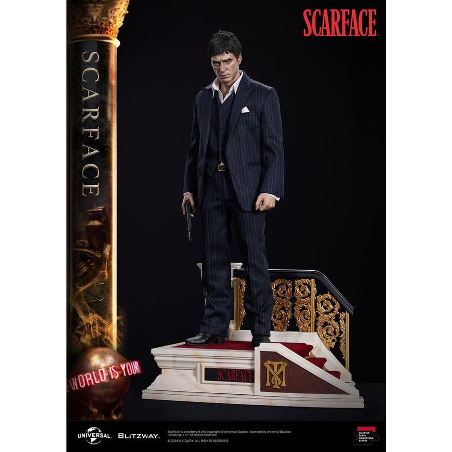 Scarface Superb Scale Statue 1/4 Tony Montana 53 cm - The Happy Toy Store