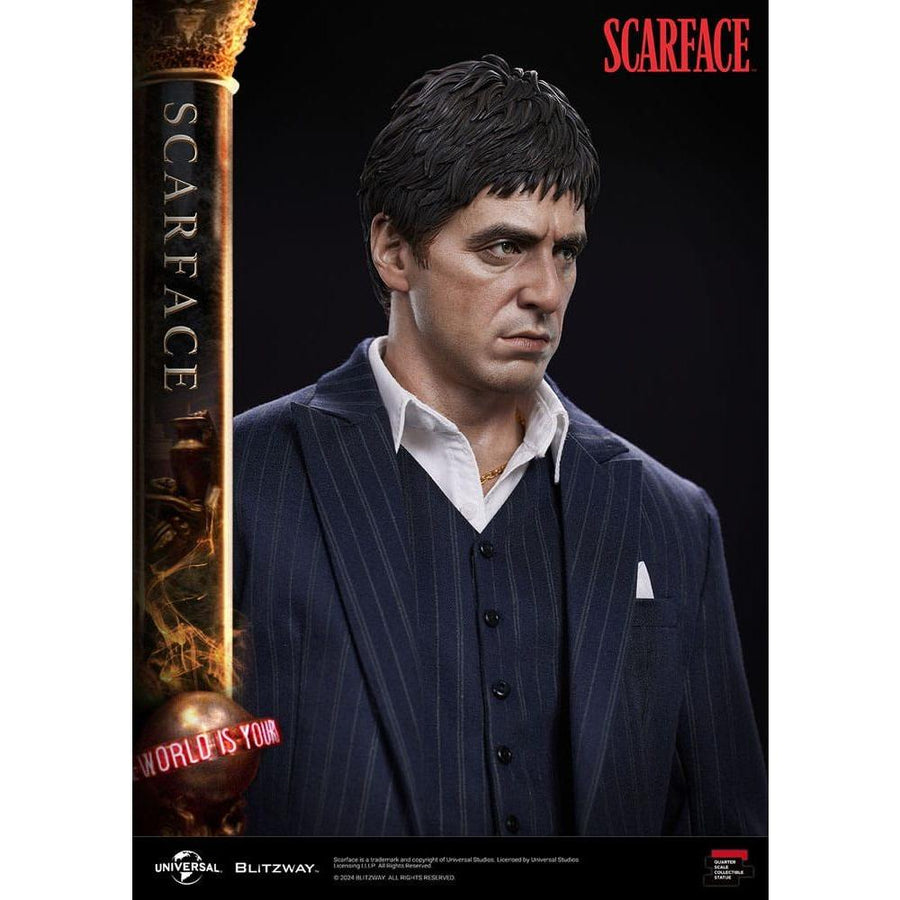 Scarface Superb Scale Statue 1/4 Tony Montana 53 cm - The Happy Toy Store