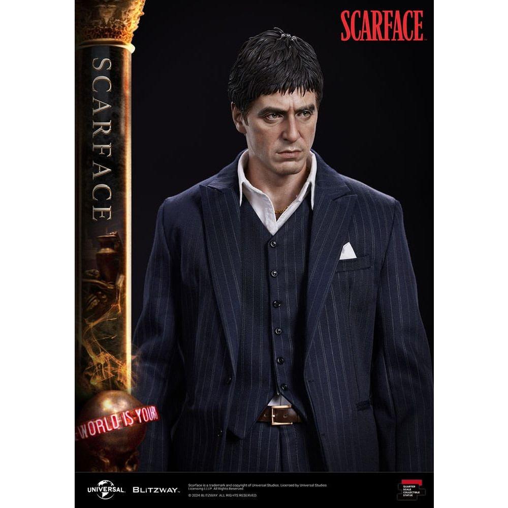 Scarface Superb Scale Statue 1/4 Tony Montana 53 cm - The Happy Toy Store