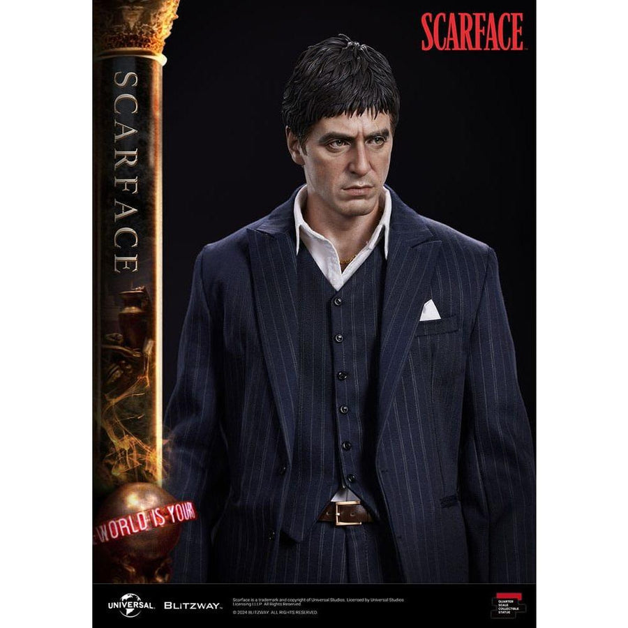 Scarface Superb Scale Statue 1/4 Tony Montana 53 cm - The Happy Toy Store