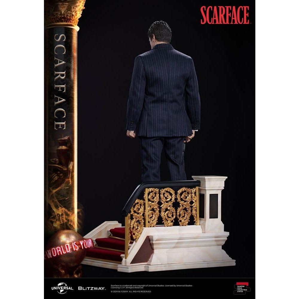 Scarface Superb Scale Statue 1/4 Tony Montana 53 cm - The Happy Toy Store