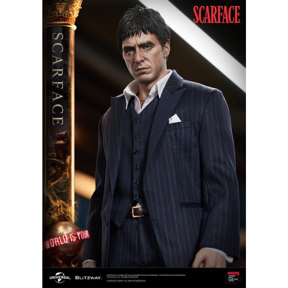 Scarface Superb Scale Statue 1/4 Tony Montana 53 cm - The Happy Toy Store