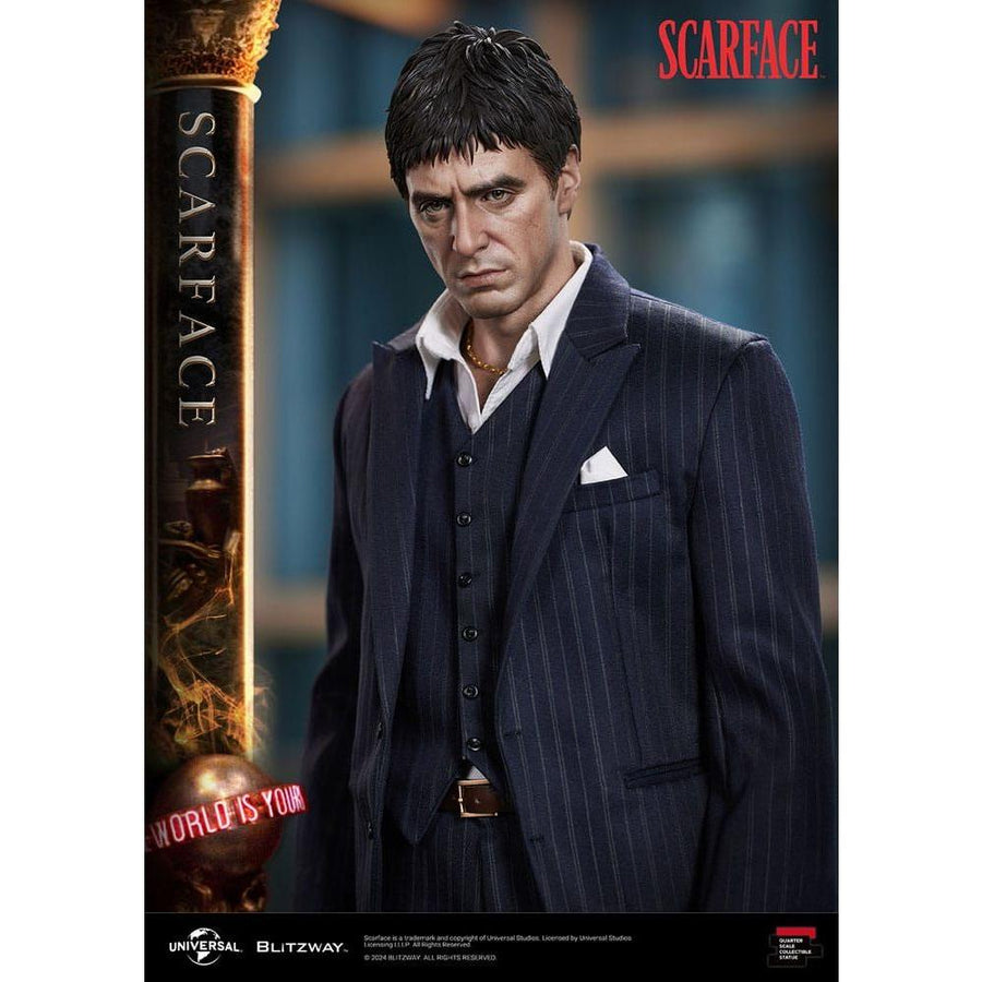 Scarface Superb Scale Statue 1/4 Tony Montana 53 cm - The Happy Toy Store