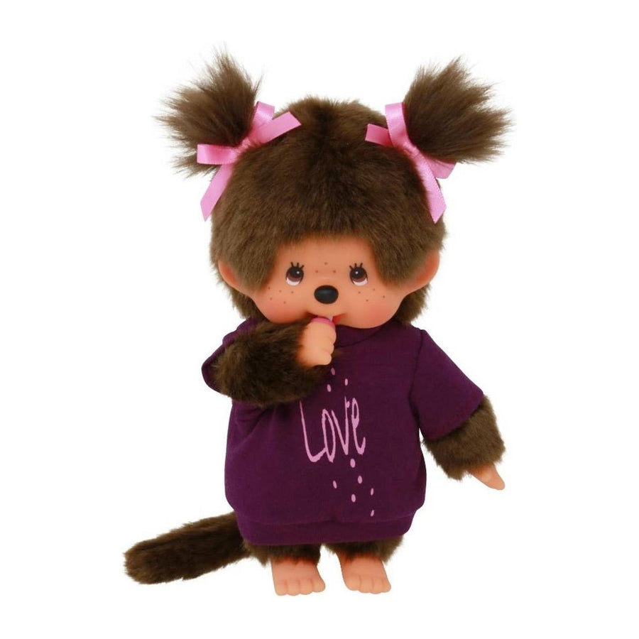 Sekiguchi Monchhichi Girl Tee "LOVE" Dress Plush Doll - The Happy Toy Store