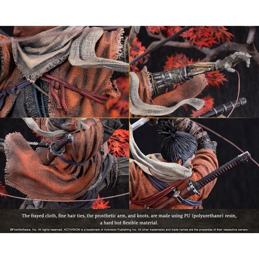 Sekiro: Shadows Die Twice PVC Statue 1/7 Wolf 42 cm - The Happy Toy Store