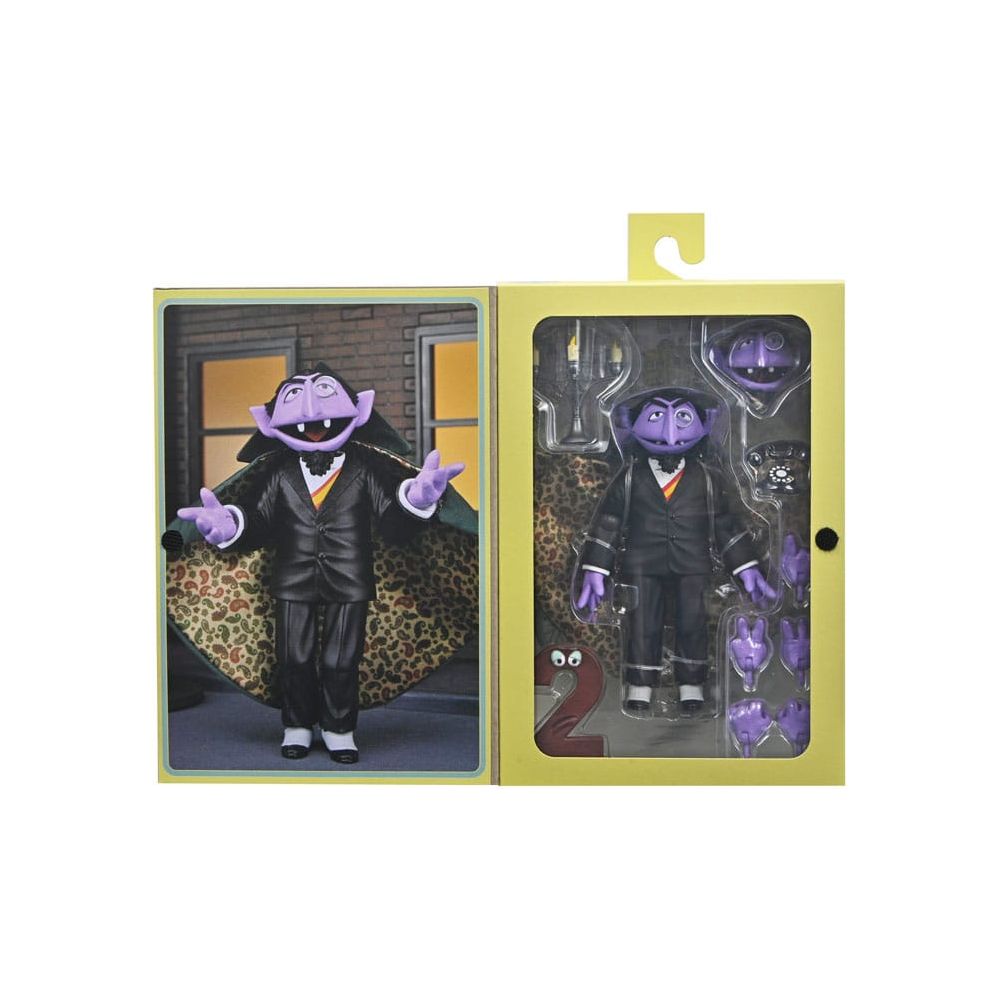 Sesame Street Action Figure Ultimate The Count 17 cm - The Happy Toy Store