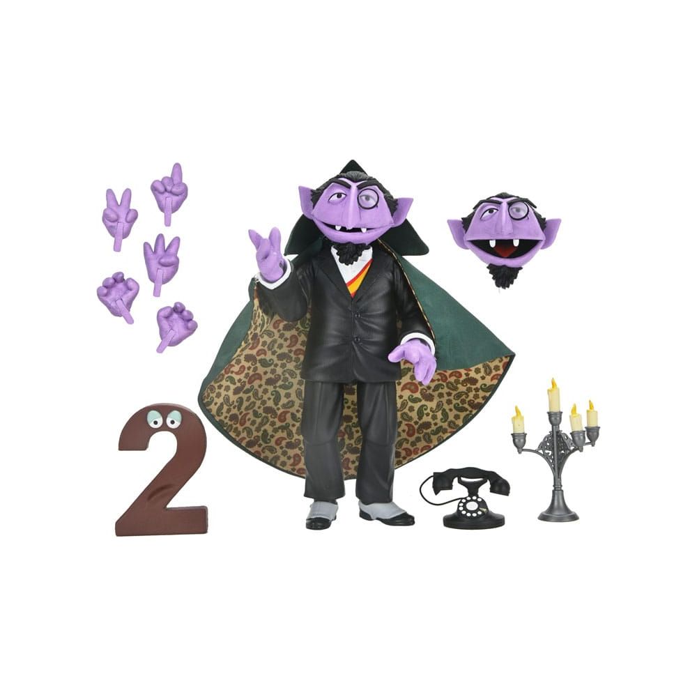Sesame Street Action Figure Ultimate The Count 17 cm - The Happy Toy Store
