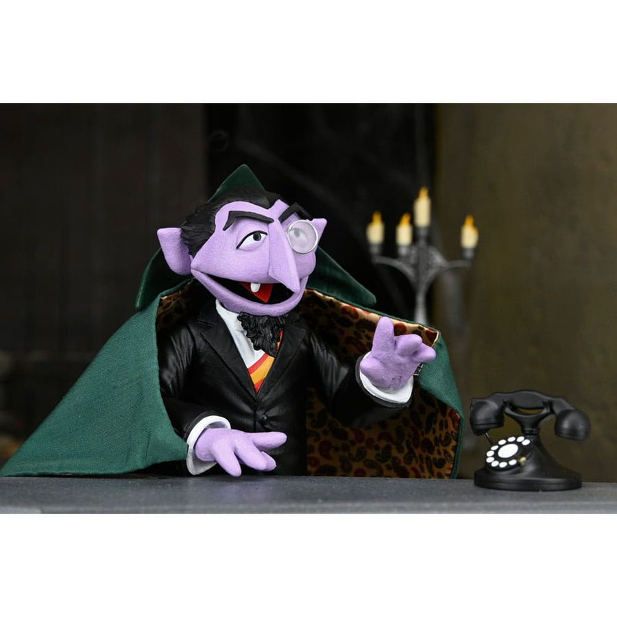 Sesame Street Action Figure Ultimate The Count 17 cm - The Happy Toy Store