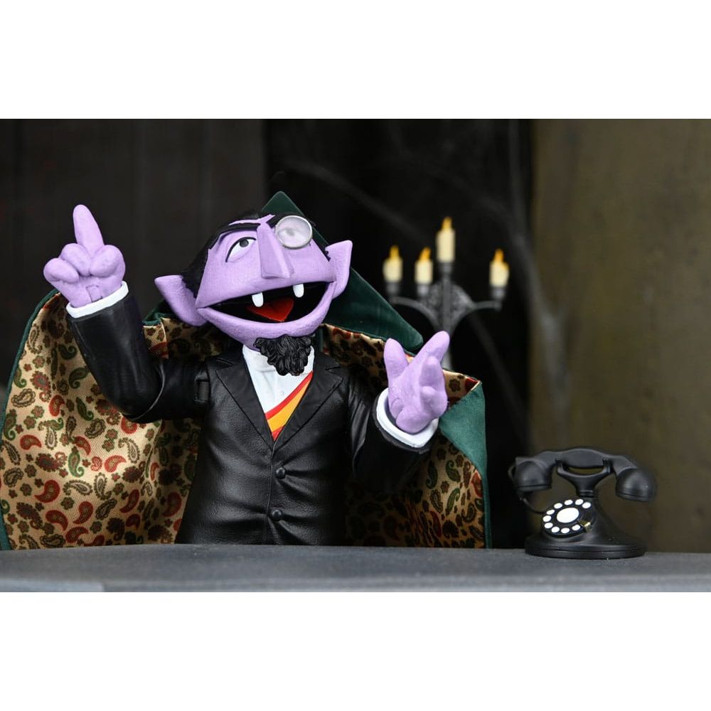 Sesame Street Action Figure Ultimate The Count 17 cm - The Happy Toy Store