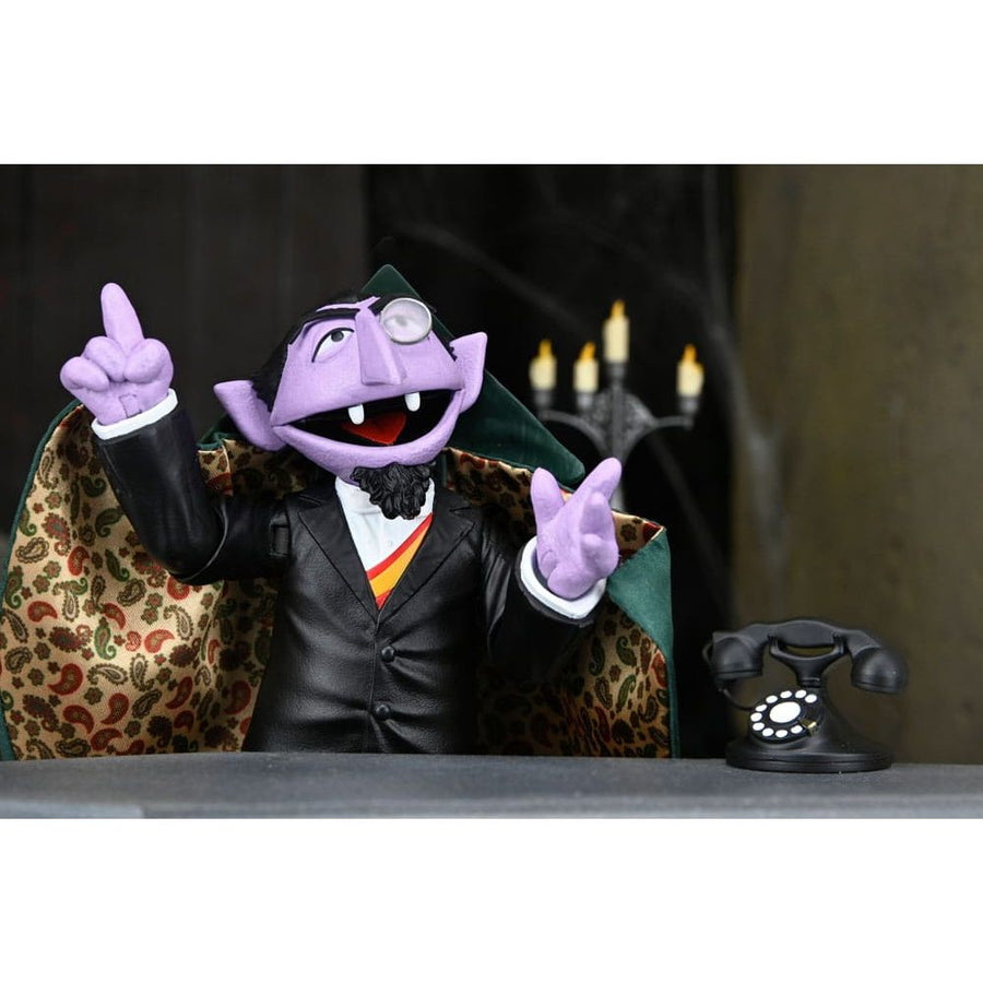 Sesame Street Action Figure Ultimate The Count 17 cm - The Happy Toy Store