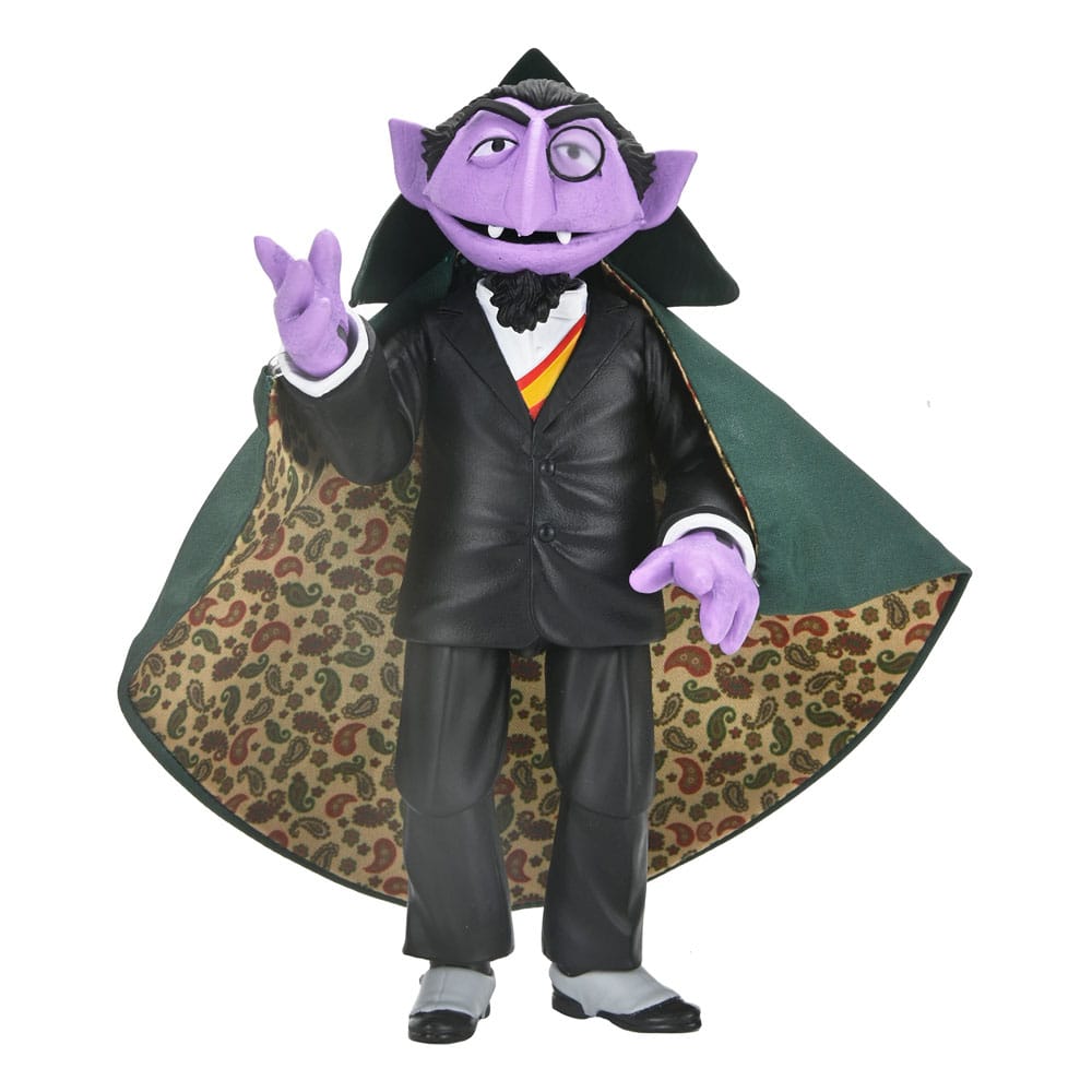 Sesame Street Action Figure Ultimate The Count 17 cm - The Happy Toy Store