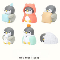 Shushupeng Figure Doll Series 01 – Cozy Penguin Collection Blind Box - The Happy Toy Store