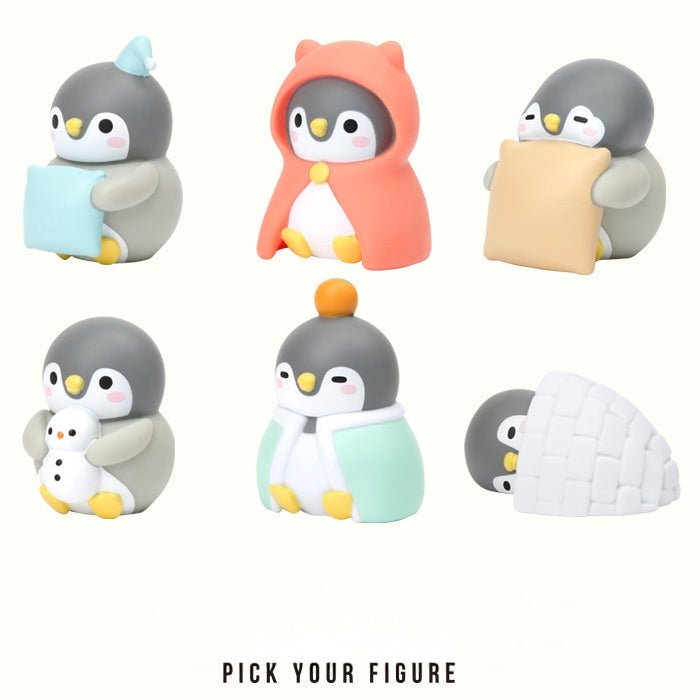 Shushupeng Figure Doll Series 01 – Cozy Penguin Collection Blind Box - The Happy Toy Store