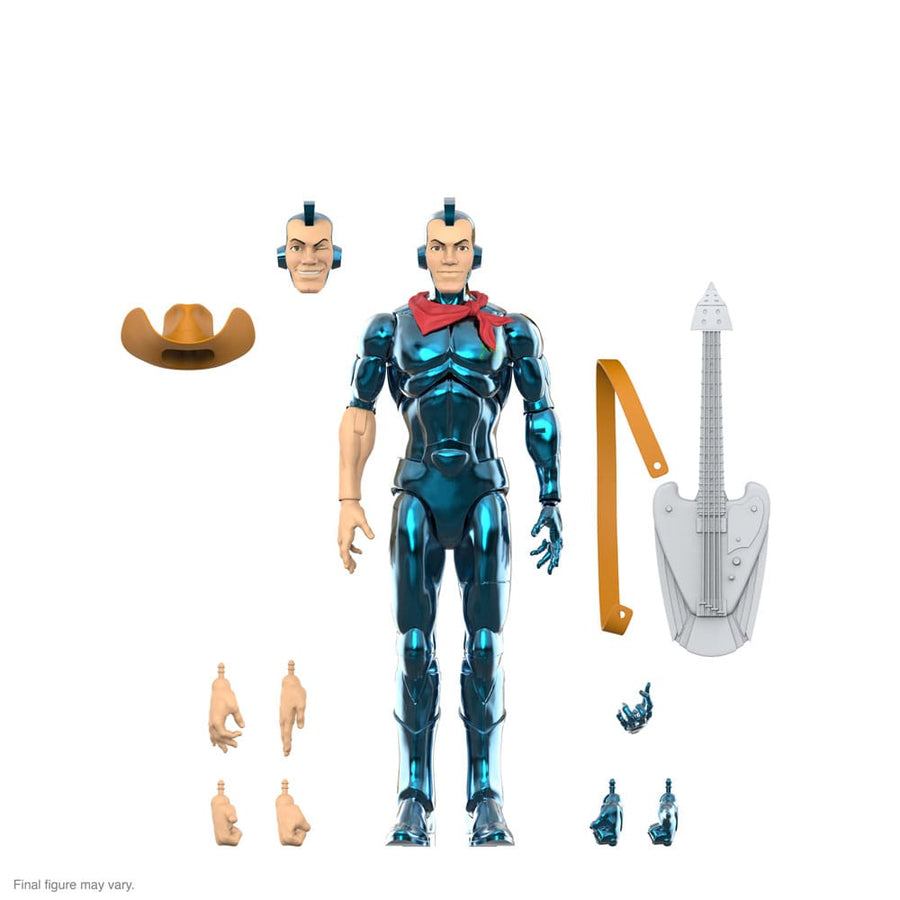 SilverHawks Ultimates Action Figure Bluegrass (Toy Version - Vac Metal) 18 cm - The Happy Toy Store