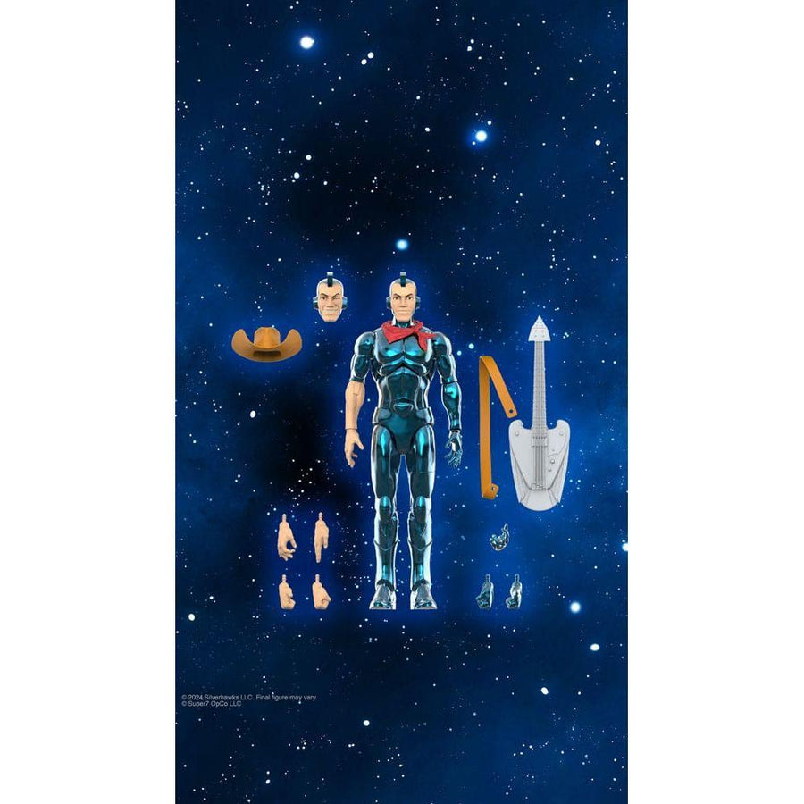 SilverHawks Ultimates Action Figure Bluegrass (Toy Version - Vac Metal) 18 cm - The Happy Toy Store