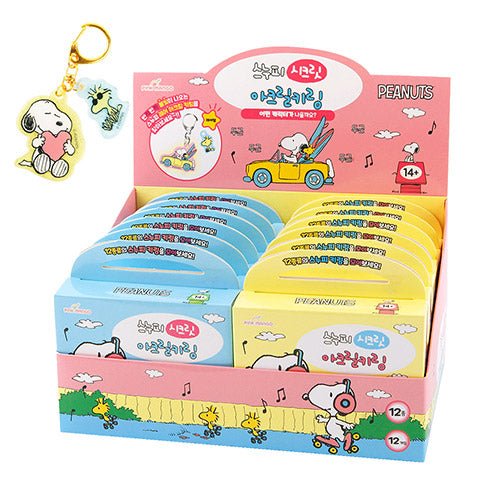 Snoopy Secret Double Acrylic Keyring Blind Box - The Happy Toy Store