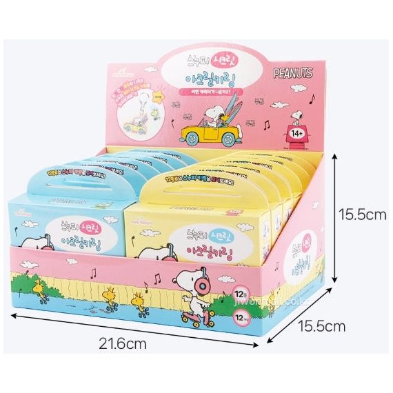 Snoopy Secret Double Acrylic Keyring Blind Box - The Happy Toy Store