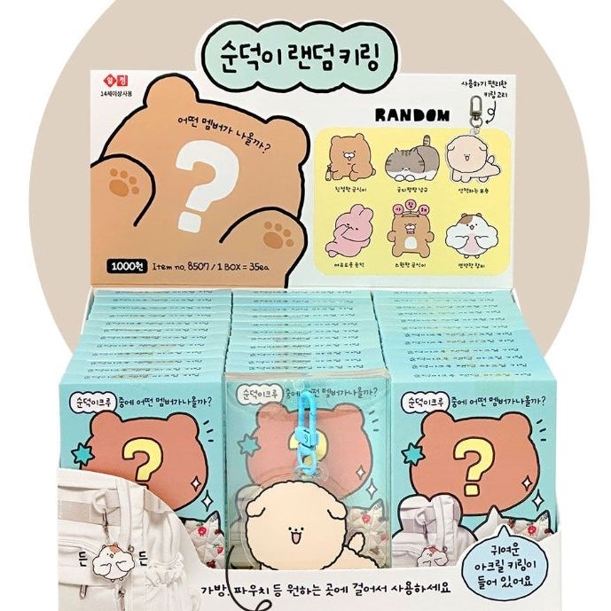 Soondoek Crew Acrylic Keyring Blind Box - The Happy Toy Store