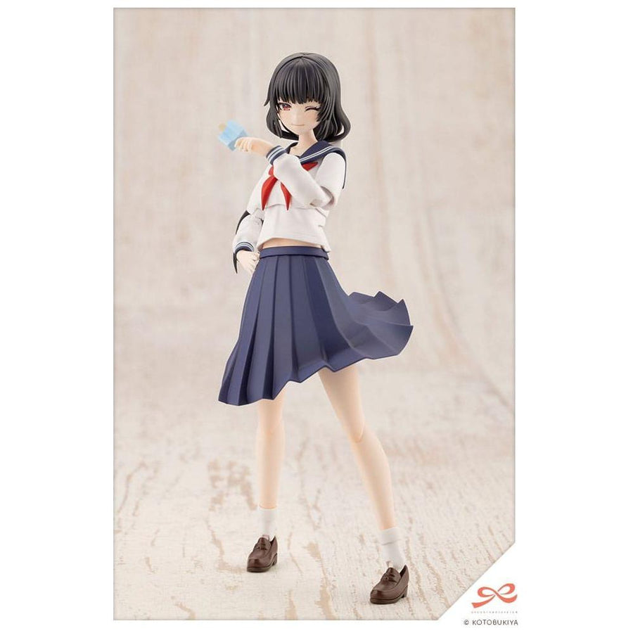 Sousai Shojo Teien Plastic Model Kit 1/10 Kuon Yakushiji Toudou High School Uniform 16 cm - The Happy Toy Store