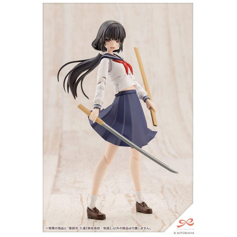 Sousai Shojo Teien Plastic Model Kit 1/10 Kuon Yakushiji Toudou High School Uniform 16 cm - The Happy Toy Store