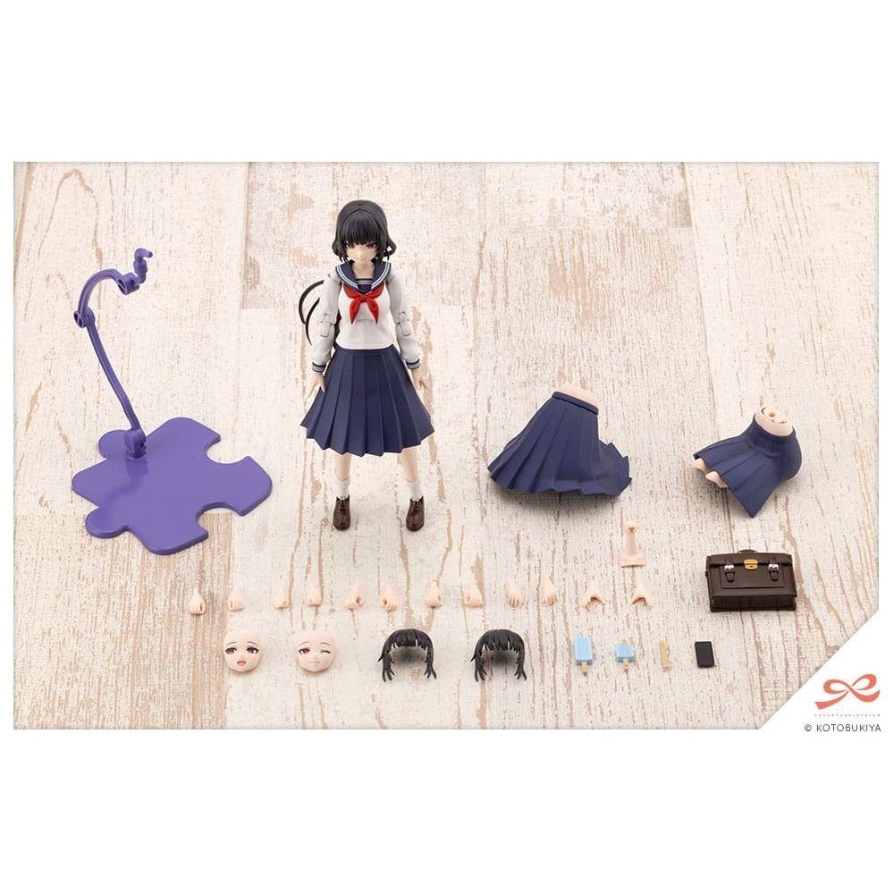 Sousai Shojo Teien Plastic Model Kit 1/10 Kuon Yakushiji Toudou High School Uniform 16 cm - The Happy Toy Store
