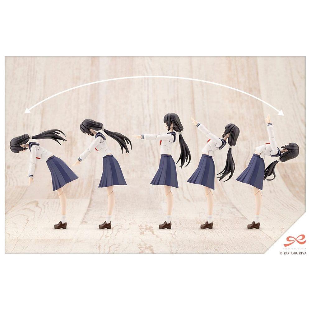Sousai Shojo Teien Plastic Model Kit 1/10 Kuon Yakushiji Toudou High School Uniform 16 cm - The Happy Toy Store