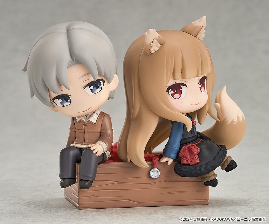 Spice and Wolf: Merchant Meets the Wise Wolf Mini Memory Mini Figure Lawrence & Holo 8 cm - The Happy Toy Store