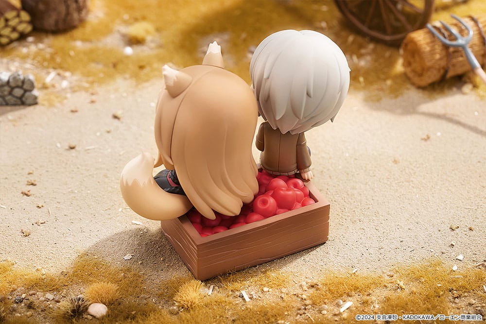 Spice and Wolf: Merchant Meets the Wise Wolf Mini Memory Mini Figure Lawrence & Holo 8 cm - The Happy Toy Store