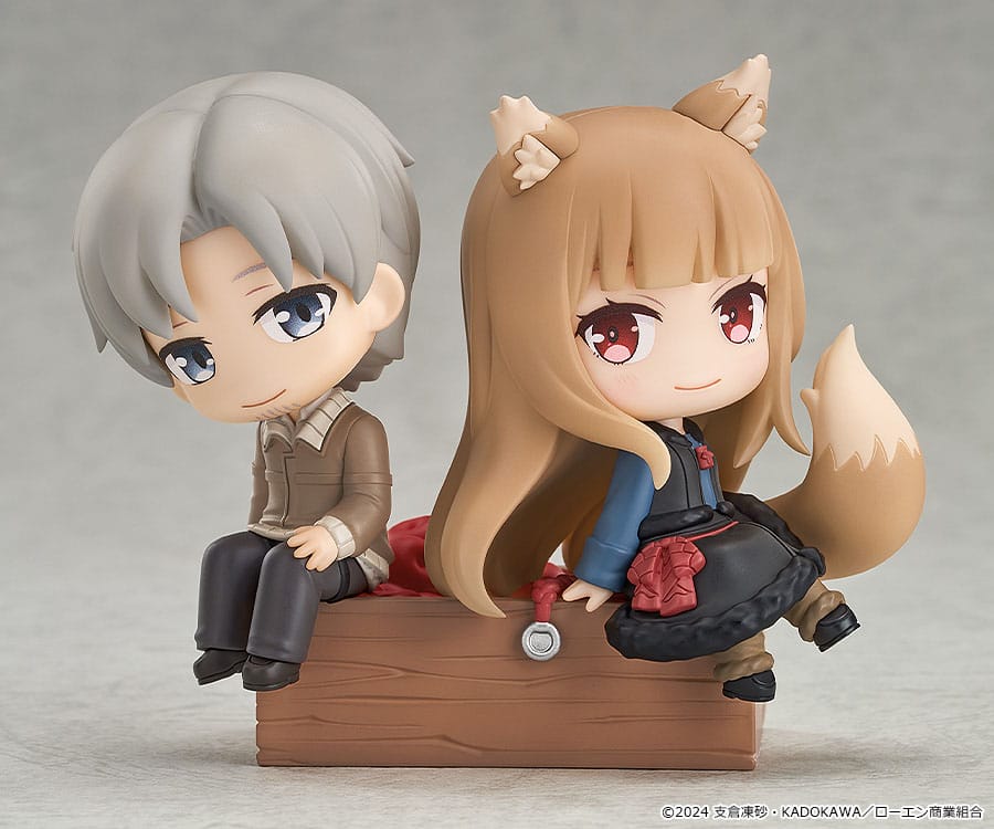 Spice and Wolf: Merchant Meets the Wise Wolf Mini Memory Mini Figure Lawrence & Holo 8 cm - The Happy Toy Store