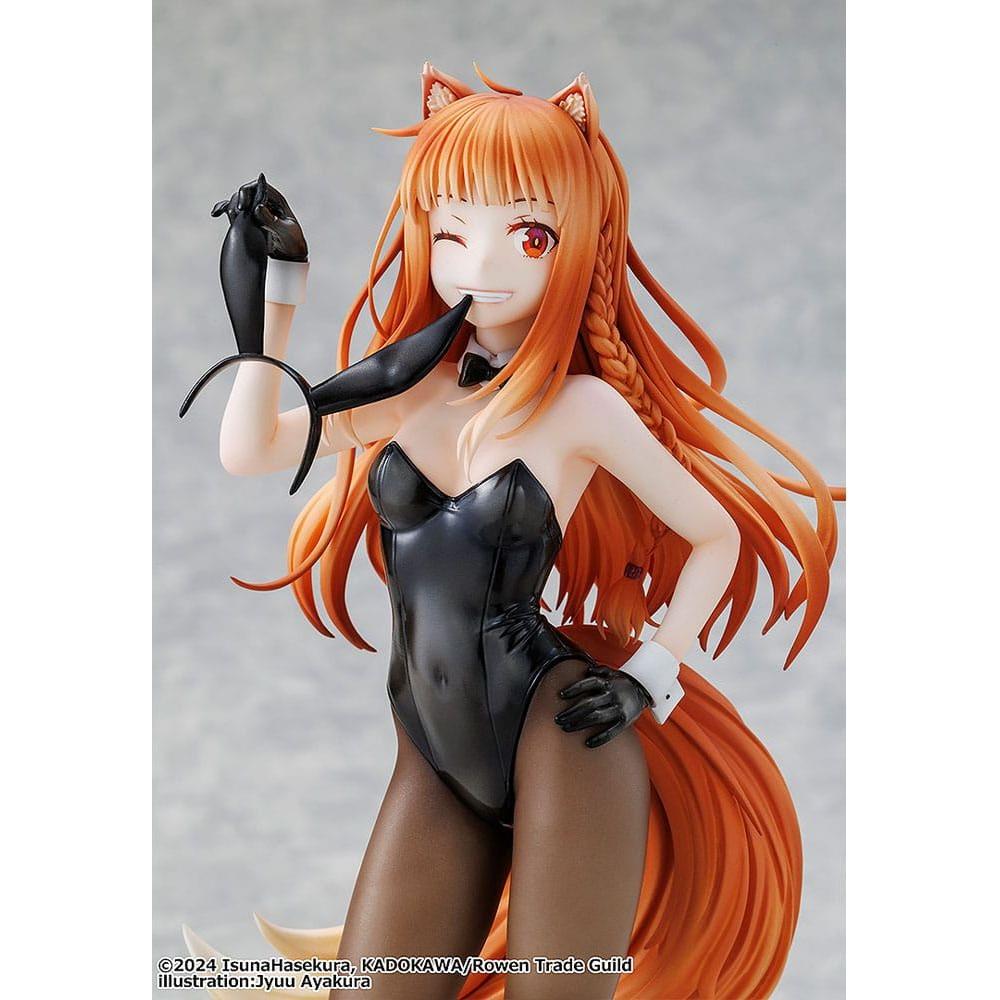 Spice and Wolf: Merchant Meets the Wise Wolf PVC Statue 1/7 Holo Light Novel bunny Ver. illustration by Jyuu Ayakura 23 cm - The Happy Toy Store