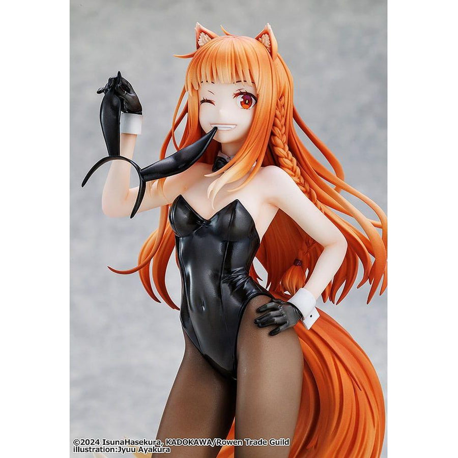 Spice and Wolf: Merchant Meets the Wise Wolf PVC Statue 1/7 Holo Light Novel bunny Ver. illustration by Jyuu Ayakura 23 cm - The Happy Toy Store