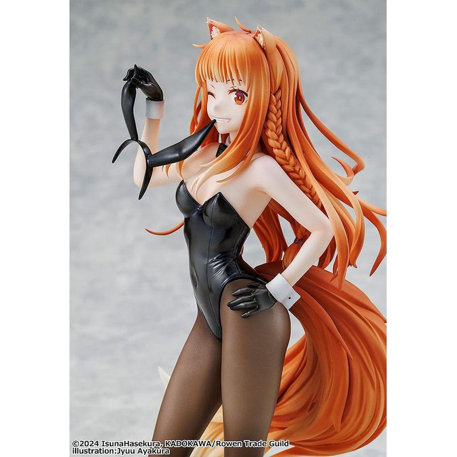Spice and Wolf: Merchant Meets the Wise Wolf PVC Statue 1/7 Holo Light Novel bunny Ver. illustration by Jyuu Ayakura 23 cm - The Happy Toy Store