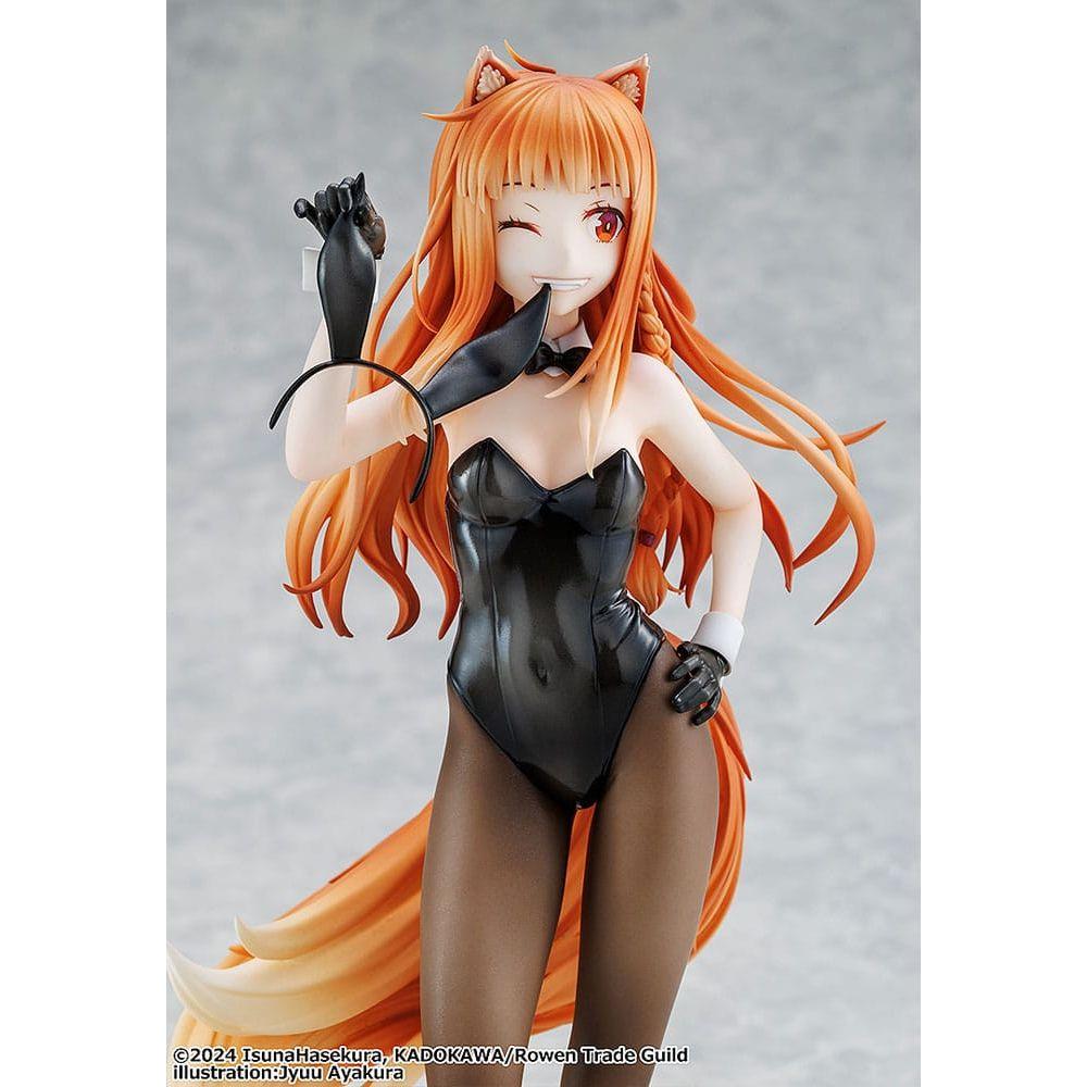 Spice and Wolf: Merchant Meets the Wise Wolf PVC Statue 1/7 Holo Light Novel bunny Ver. illustration by Jyuu Ayakura 23 cm - The Happy Toy Store