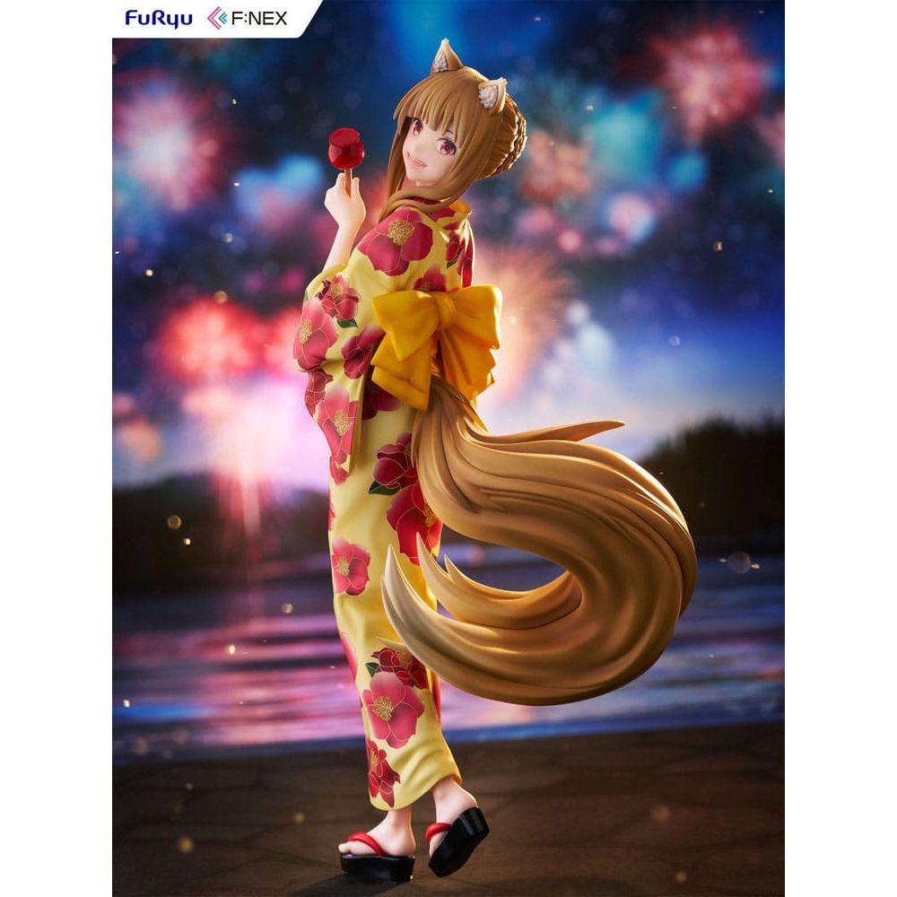Spice and Wolf PVC Statue 1/7 Holo Yukata Ver. 23 cm - The Happy Toy Store