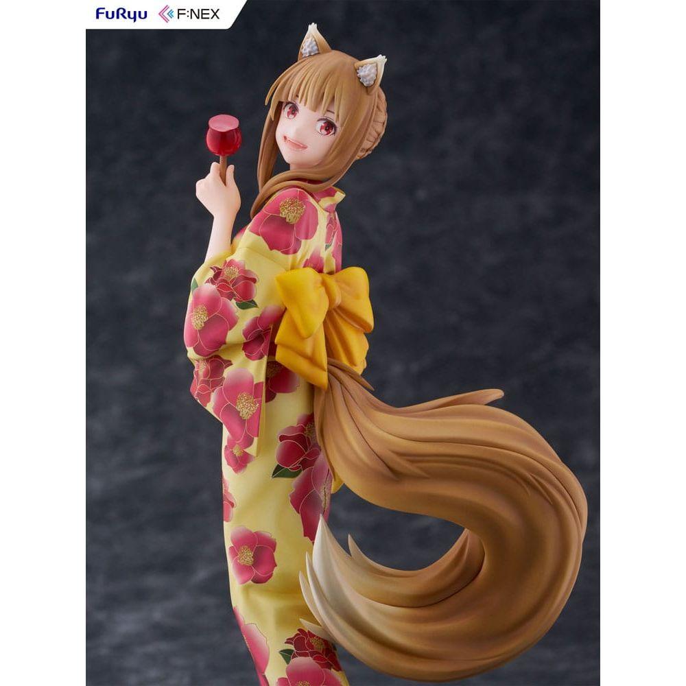 Spice and Wolf PVC Statue 1/7 Holo Yukata Ver. 23 cm - The Happy Toy Store
