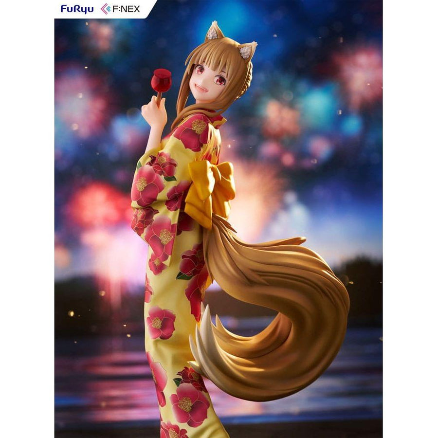 Spice and Wolf PVC Statue 1/7 Holo Yukata Ver. 23 cm - The Happy Toy Store