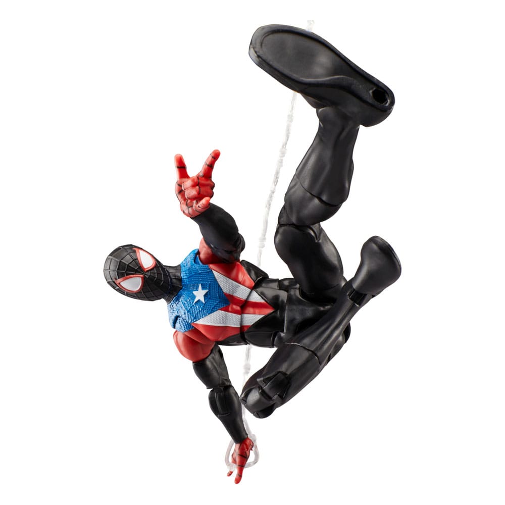 Spider - Man 2 Marvel Legends Gamerverse Action Figure Miles Morales (Boricua Suit) 15 cm - The Happy Toy Store