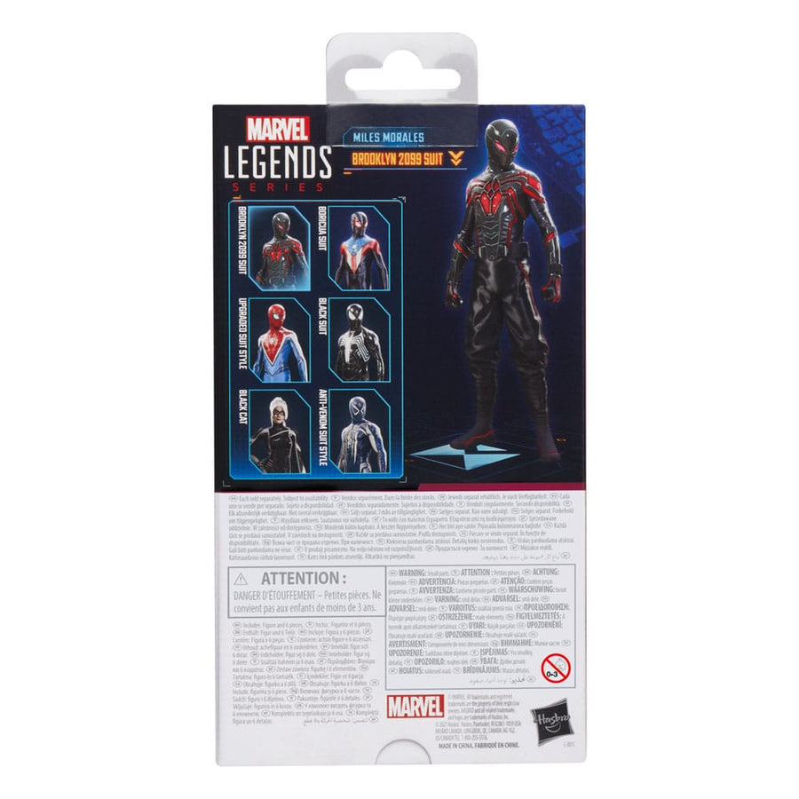 Spider - Man 2 Marvel Legends Gamerverse Action Figure Miles Morales (Brooklyn 2099 Suit) 15 cm - The Happy Toy Store