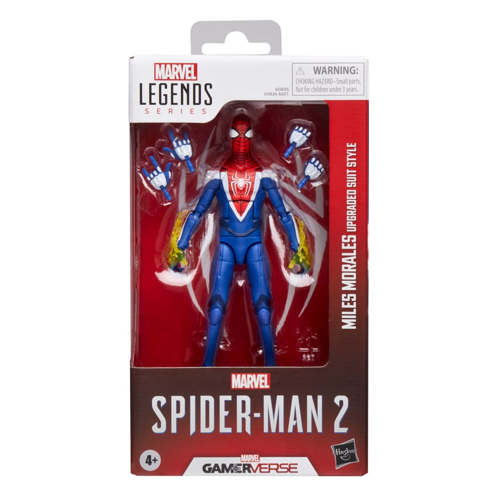 Spider - Man 2 Marvel Legends Gamerverse Action Figure Miles Morales (Upgraded Suit Style) 15 cm - The Happy Toy Store