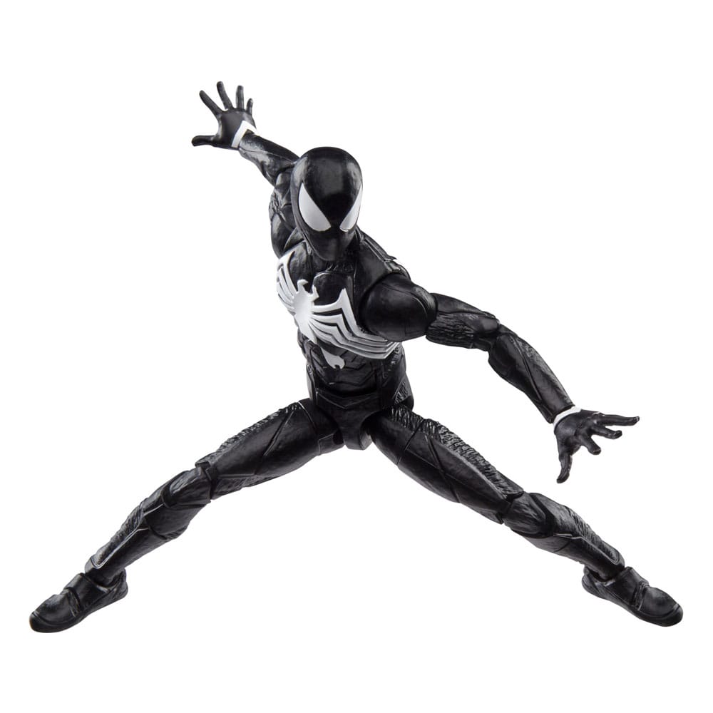 Spider - Man 2 Marvel Legends Gamerverse Action Figure Peter Parker (Black Suit) 15 cm - The Happy Toy Store