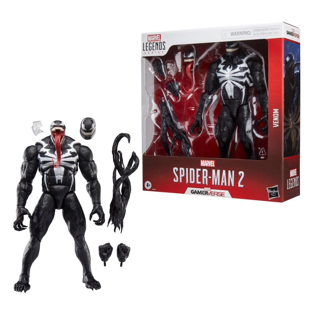 Spider - Man 2 Marvel Legends Gamerverse Action Figure Venom 26 cm - The Happy Toy Store