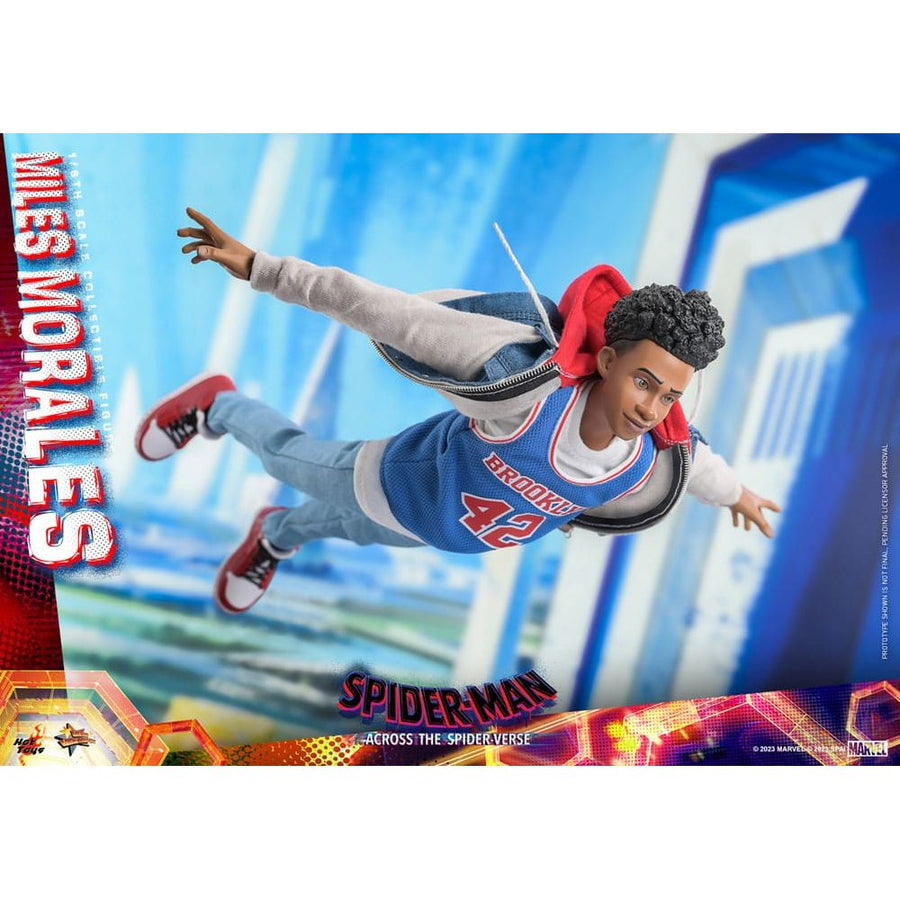 Spider - Man: Across the Spider - Verse Movie Masterpiece Action Figure 1/6 Miles Morales 29 cm - The Happy Toy Store